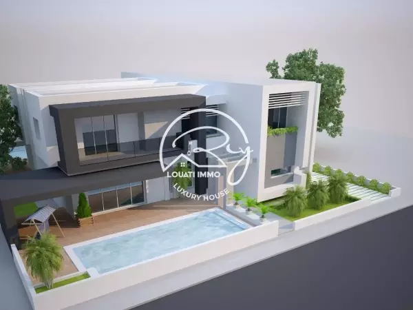 A vendre une VILLA Inachevé à la Soukra