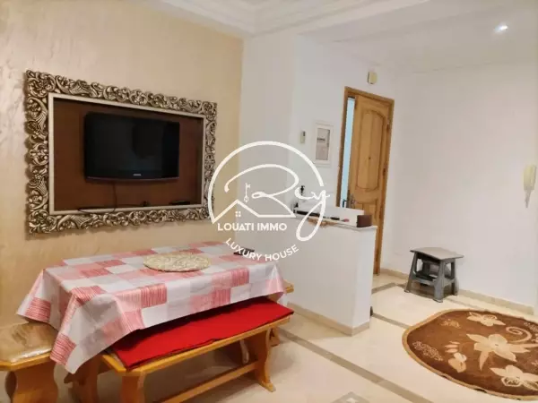 Un Appartement S+3 meublé a louer à L'aouina