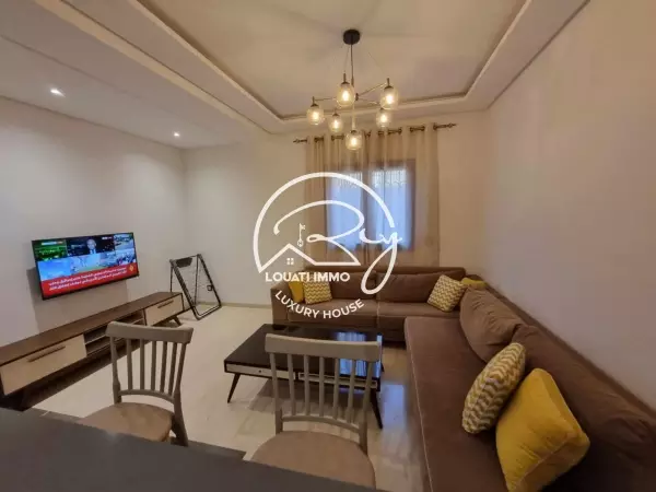 A louer un Appartement S+1 meublé à La Soukra