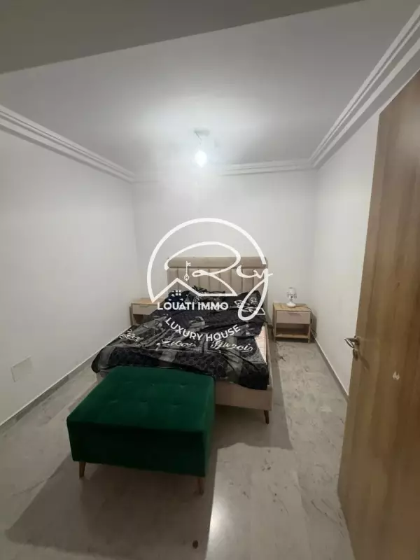 A louer un appartement S+1 Meublé à La Soukra